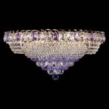 Люстра Кольцо пирамида шар 40 мм фиолетовая в Саратове