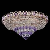 Люстра Кольцо пирамида шар 40 мм фиолетовая в Саратове