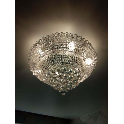 Люстра Кольцо пирамида шар 40 мм в Саратове Гусь Хрустальный