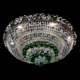 Люстра Кольцо пирамида шар 40 мм зеленая в Саратове