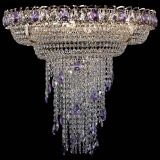 Люстра Кольцо №10 фиолетовая в Саратове