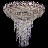 Люстра Кольцо №10 фиолетовая в Саратове