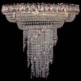 Люстра Кольцо №10 розовая в Саратове