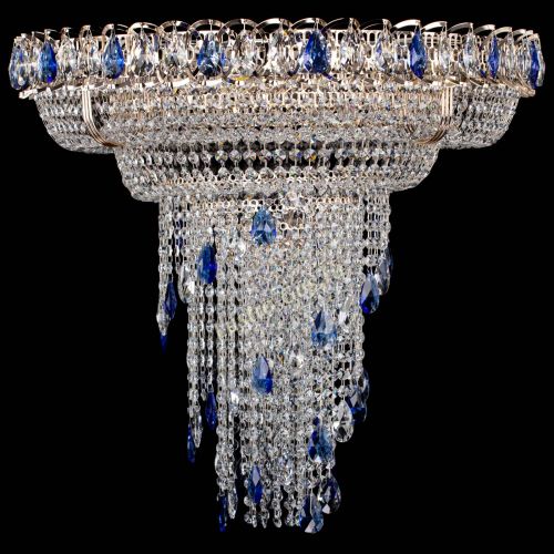 Люстра Кольцо №10 синяя в Саратове Гусь Хрустальный