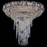 Люстра Кольцо №10 синяя в Саратове