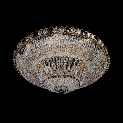 Люстра Кольцо Классика черное 800 мм  в Саратове Гусь Хрустальный