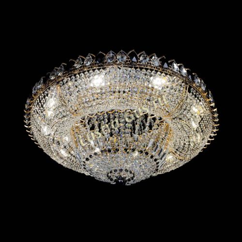 Люстра Кольцо Классика черное 800 мм  в Саратове Гусь Хрустальный