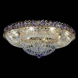 Люстра Кольцо Классика фиолетовая 800 мм в Саратове