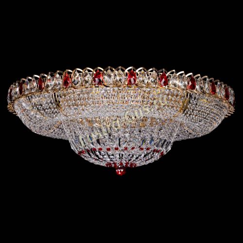 Люстра Кольцо Классика красное 800 мм  в Саратове Гусь Хрустальный