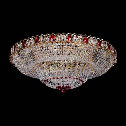 Люстра Кольцо Классика красное 800 мм  в Саратове Гусь Хрустальный