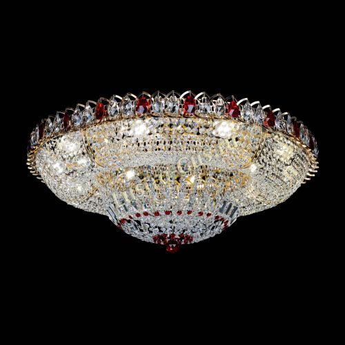 Люстра Кольцо Классика красное 800 мм  в Саратове Гусь Хрустальный