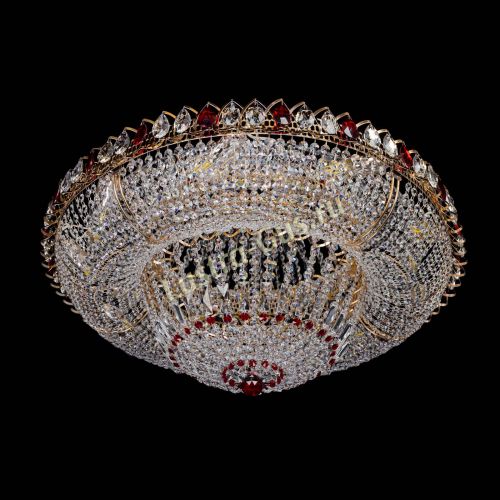 Люстра Кольцо Классика красное 800 мм  в Саратове Гусь Хрустальный