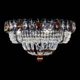 Люстра Кольцо Классика Черная с чайными подвесками в Саратове