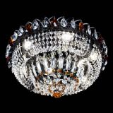 Люстра Кольцо Классика Черная с чайными подвесками в Саратове