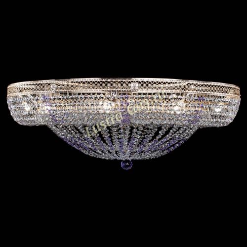 Люстра Кольцо Классика Венеция фиолетовая в Саратове Гусь Хрустальный