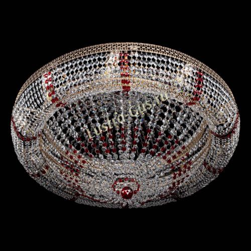 Люстра Кольцо Классика Венеция красная в Саратове Гусь Хрустальный