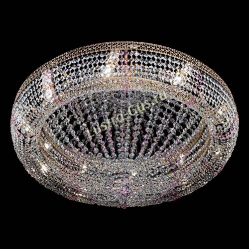 Люстра Кольцо Классика Венеция розовая в Саратове Гусь Хрустальный