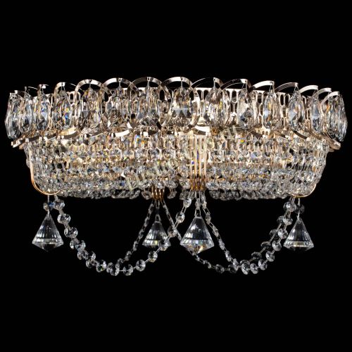 Люстра Кольцо Ожерелье конус в Саратове Гусь Хрустальный