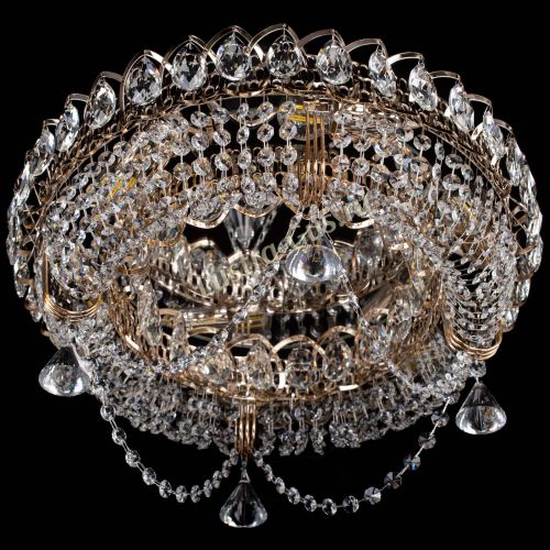 Люстра Кольцо Ожерелье конус в Саратове Гусь Хрустальный