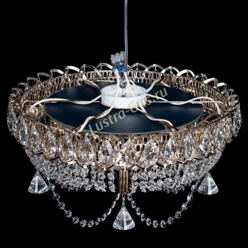 Люстра Кольцо Ожерелье конус в Саратове Гусь Хрустальный