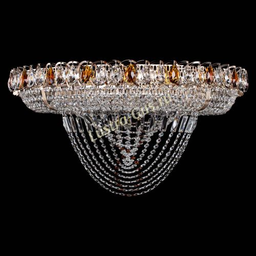 Люстра Кольцо Водоворот №8 чайная в Саратове Гусь Хрустальный