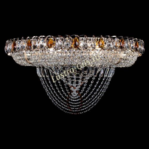 Люстра Кольцо Водоворот №8 чайная в Саратове Гусь Хрустальный