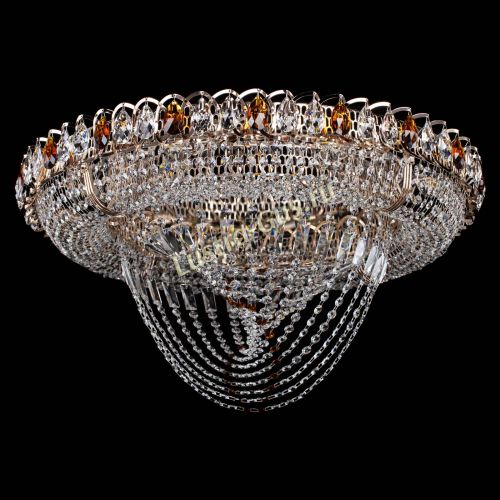 Люстра Кольцо Водоворот №8 чайная в Саратове Гусь Хрустальный