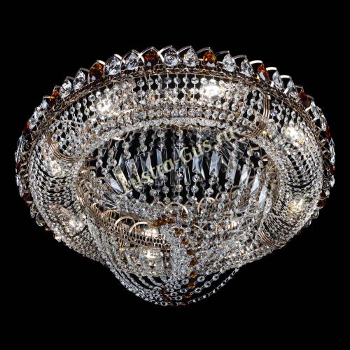 Люстра Кольцо Водоворот №8 чайная в Саратове Гусь Хрустальный