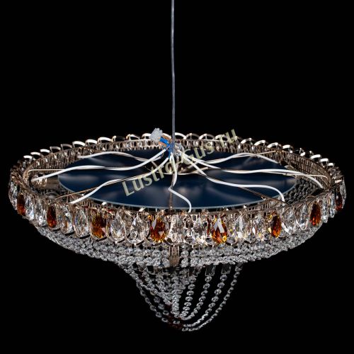 Люстра Кольцо Водоворот №8 чайная в Саратове Гусь Хрустальный