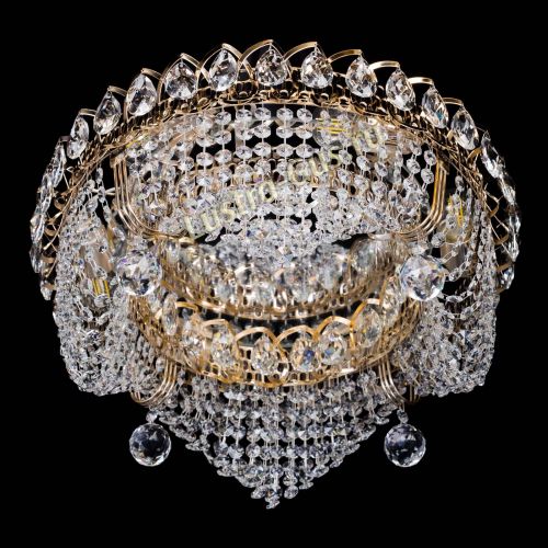 Люстра Кольцо Волна в Саратове Гусь Хрустальный