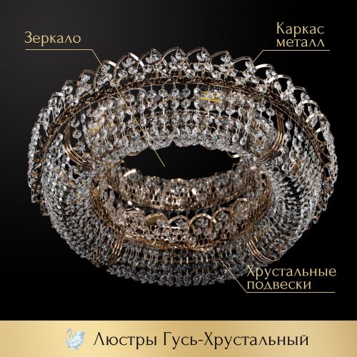 Люстра Кольцо оптикон в Саратове Гусь Хрустальный