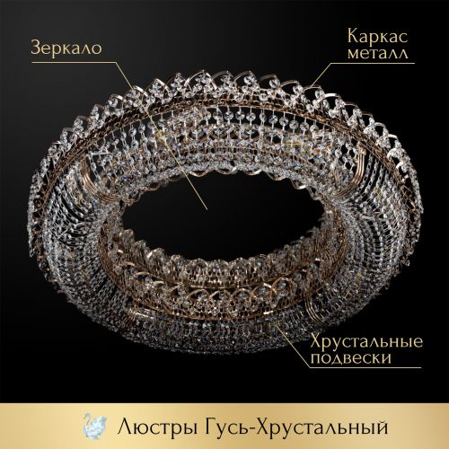Люстра Кольцо оптикон в Саратове Гусь Хрустальный