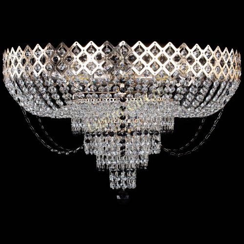 Люстра Корона №11 черная в Саратове Гусь Хрустальный