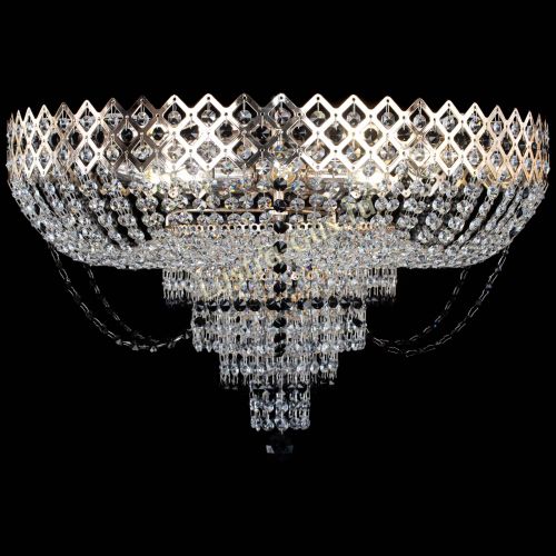 Люстра Корона №11 черная в Саратове Гусь Хрустальный