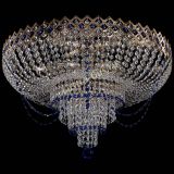 Люстра Корона №11 синяя в Саратове
