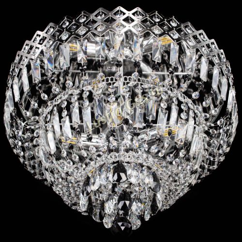 Люстра Корона №5 черная в Саратове Гусь Хрустальный