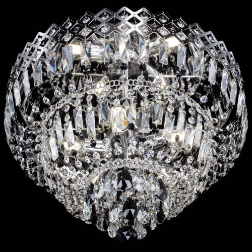 Люстра Корона №5 черная в Саратове Гусь Хрустальный