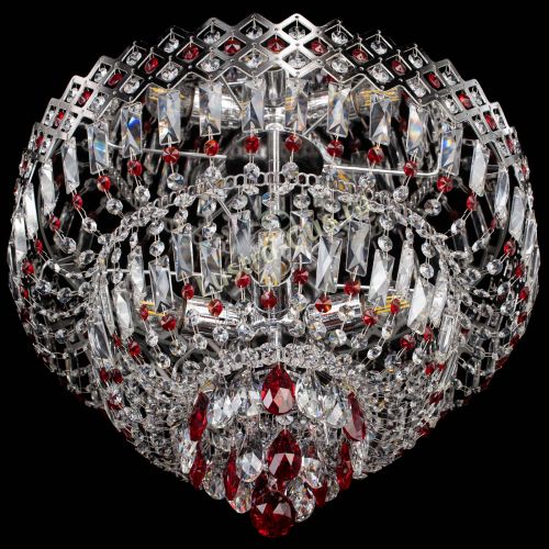 Люстра Корона №5 красная в Саратове Гусь Хрустальный