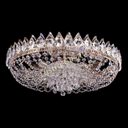 Люстра Корона Ольга 6 ламп в Саратове Гусь Хрустальный