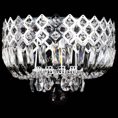 Люстра Корона пластинка №1 черная в Саратове Гусь Хрустальный