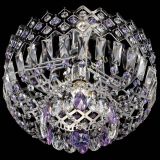 Люстра Корона пластинка №1 фиолетовая в Саратове