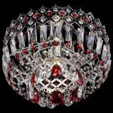 Люстра Корона пластинка №1 красная в Саратове