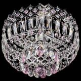 Люстра Корона пластинка №1 розовая в Саратове