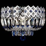 Люстра Корона пластинка №1 синяя в Саратове