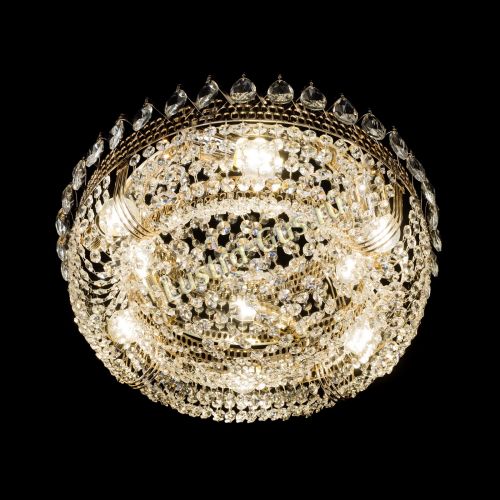 Люстра Корона Сетка 450 мм в Саратове Гусь Хрустальный