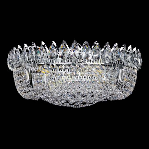 Люстра Корона Сетка 450 мм в Саратове Гусь Хрустальный