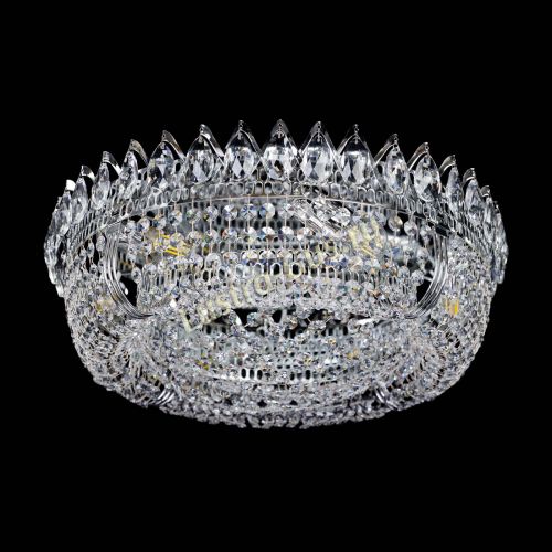 Люстра Корона Сетка 450 мм в Саратове Гусь Хрустальный