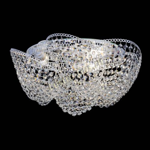 Люстра Космея №3 Белая в Саратове Гусь Хрустальный