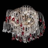 Люстра Космея №4 красная в Саратове