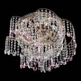 Люстра Космея №4 розовая в Саратове